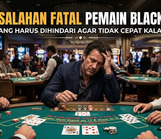 ⚠️ Kesalahan Fatal Pemain Blackjack yang Harus Dihindari Agar Tidak Cepat Kalah