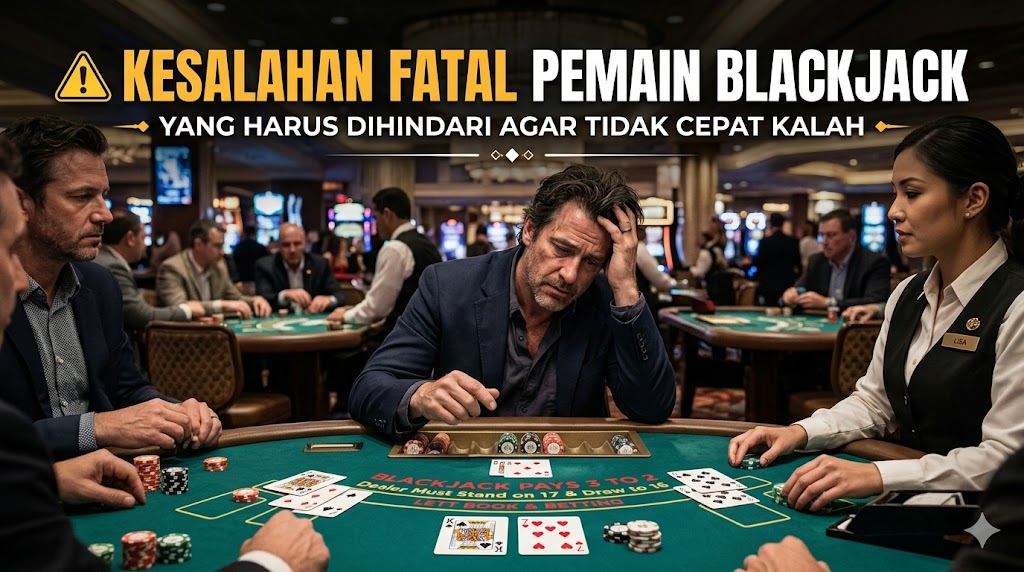 kesalahan blackjack